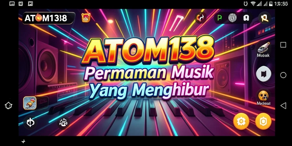 Gameplay mengasyikkan di ATOM138 dengan berbagai genre musik.