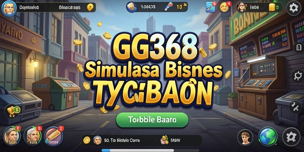 Screenshot gameplay GG368 menampilkan keseruan mengelola bisnis Tycoon.