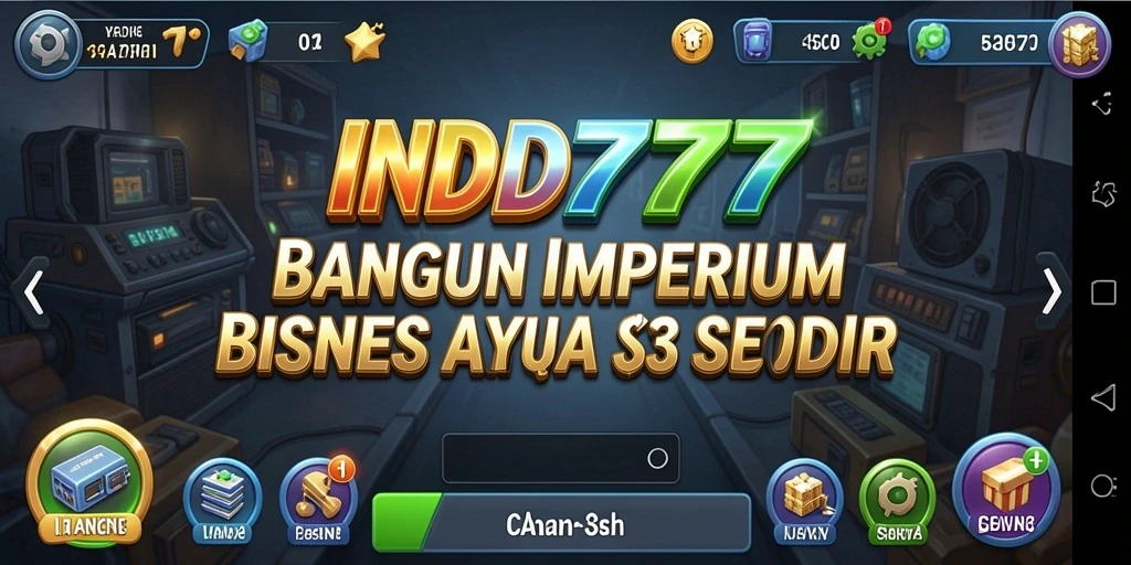 Tampilan gameplay menarik dari <strong>IND777</strong> dengan elemen Tycoon yang mendalam.