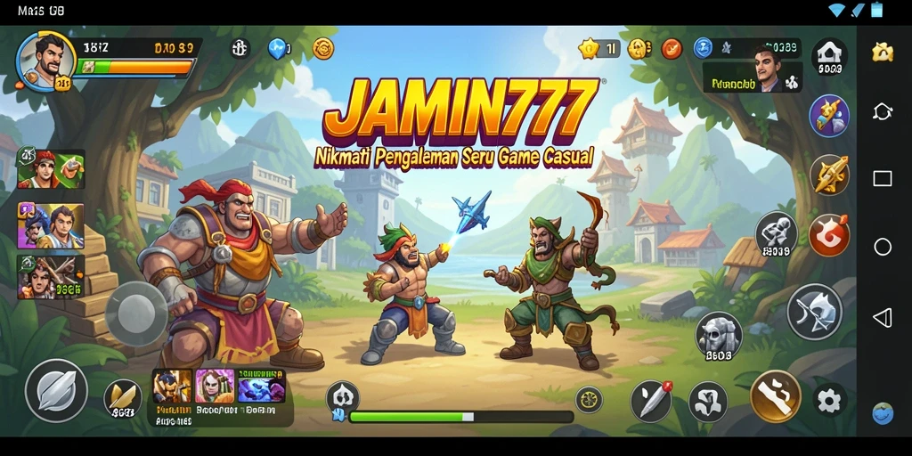 Tangkapan layar gameplay <strong>JAMIN777</strong> yang menampilkan serunya permainan Casual.