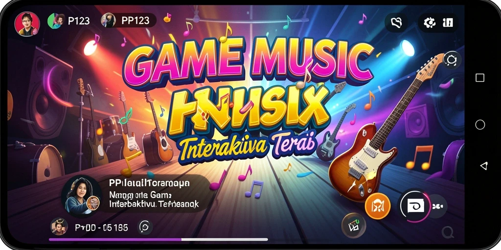 Tampilan gameplay PP123 yang interaktif dan seru.