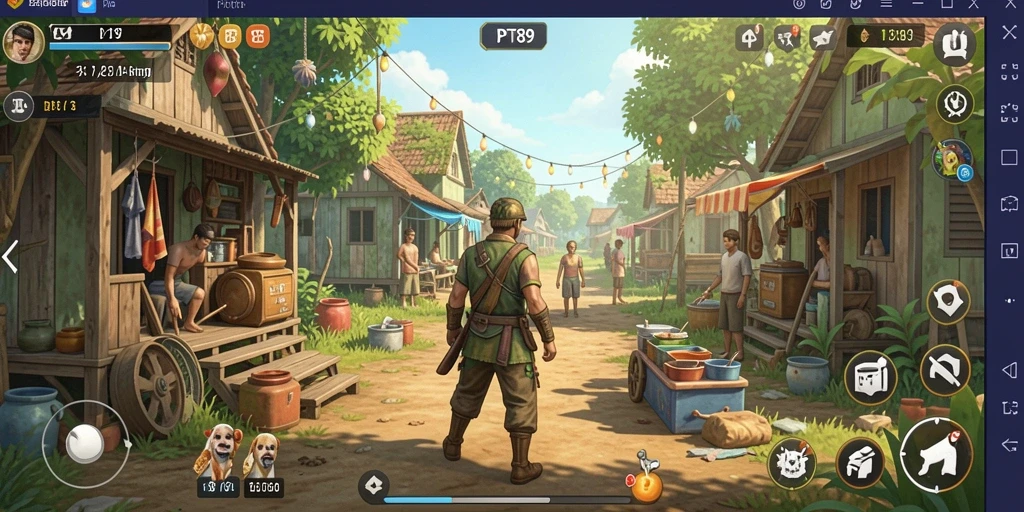 Tampilan gameplay PT89 yang menarik dan interaktif.