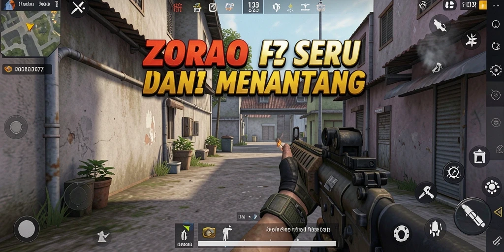 Gameplay intens dan grafis menakjubkan di ZORO77.